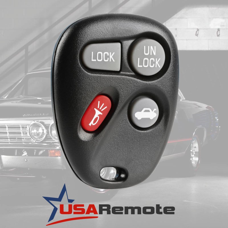 USARemote Car Key Fob Keyless Entry Remote fits Buick Lesabre Park Avenue/Chevy Impala Malibu Monte Carlo/Oldsmobile 88 98 Alrero Aurora/Pontiac Bonneville Grand AM (KOBUT1BT, 25678792) - Image 2